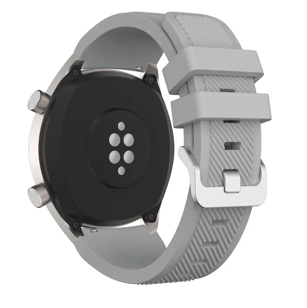 Ремешок силиконовый для Huawei Watch GT GT2 Pro сменный Браслет наручных часов Honor Magic 2 46 мм