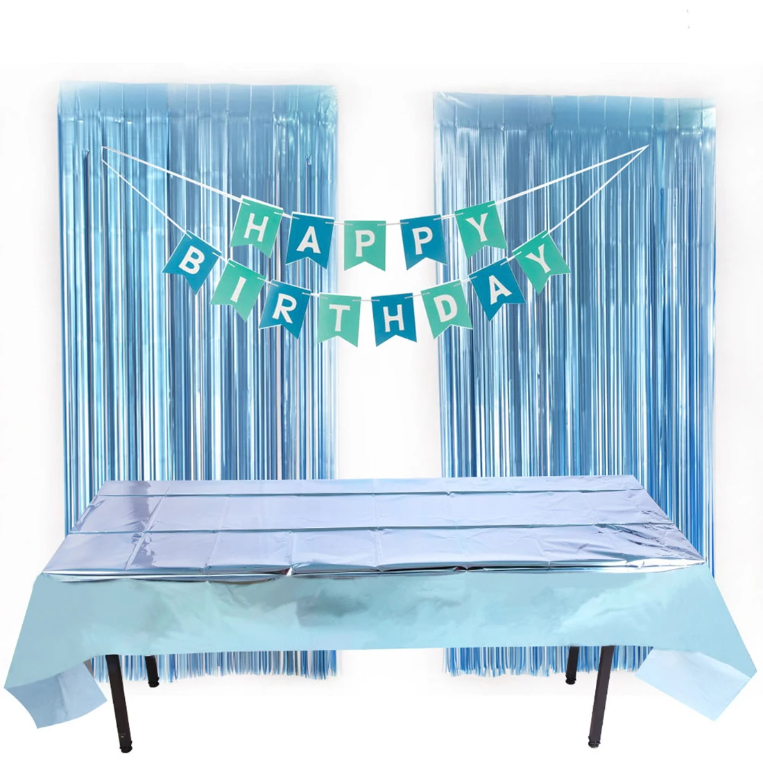 

Rectangle Tablecloth Disposable Party Wedding Tablecloth Heavy Duty Plastic Tablecover Catering Meal Table Decoration 5 Colors