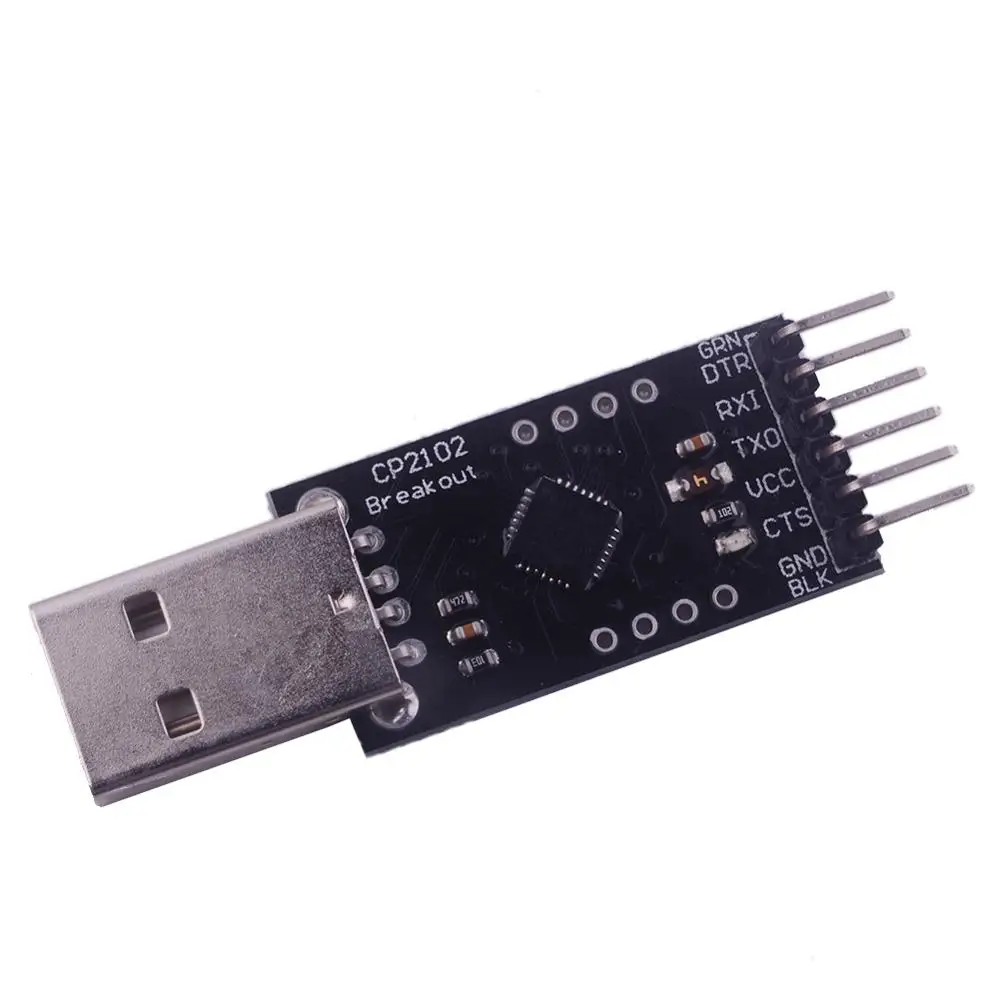 Модуль CP2102 USB в TTL с DTR Pin STC загрузчик 6 контактный последовательный