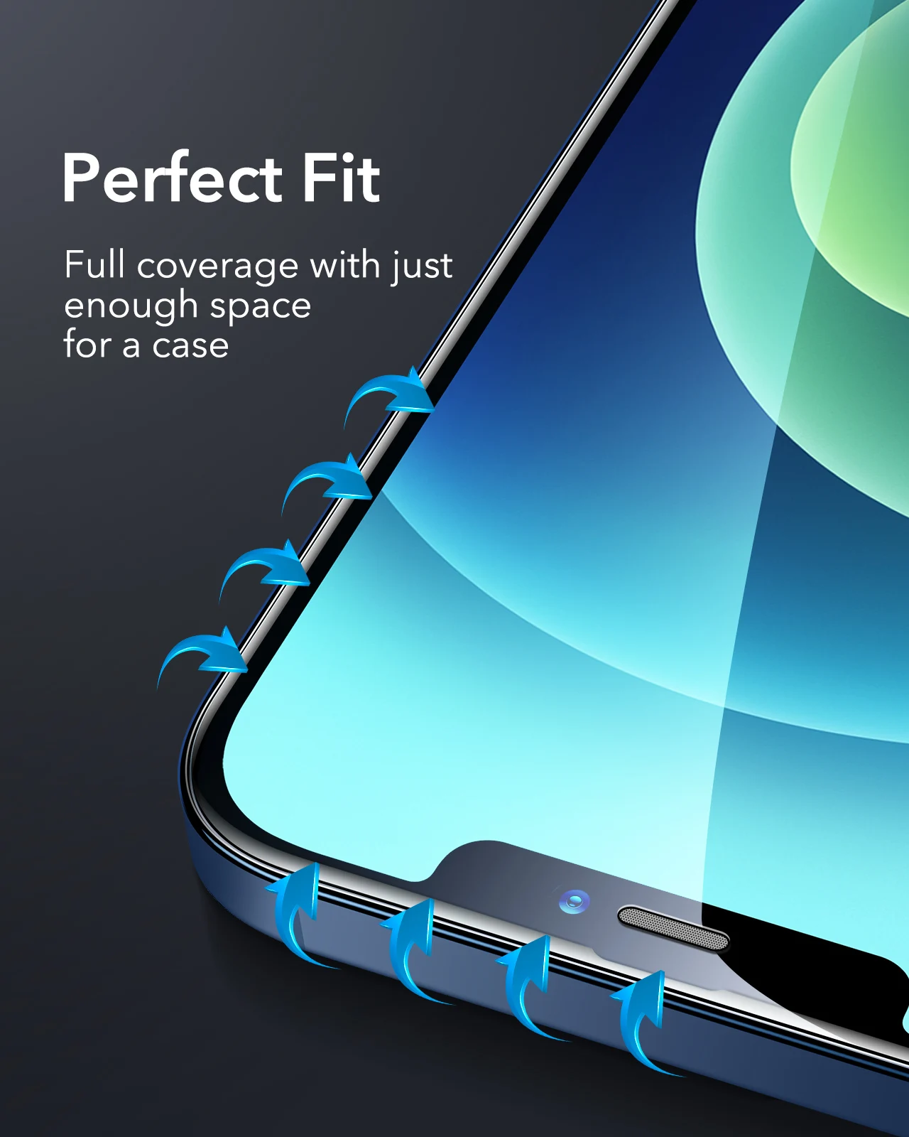 esr tempered glass for iphone 13 12 pro max mini ultra tough screen protector full coverage glass film for iphone 13 12 pro free global shipping