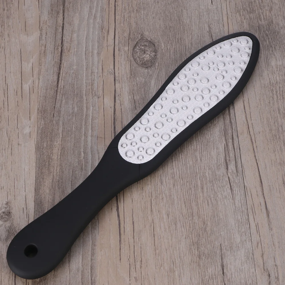 

Professional Stainless Steel Foot Care Pedicure Rasp Foot File Scraper Foot Smoothing Tool Cracked Heel Corns Callus Remover (Bl