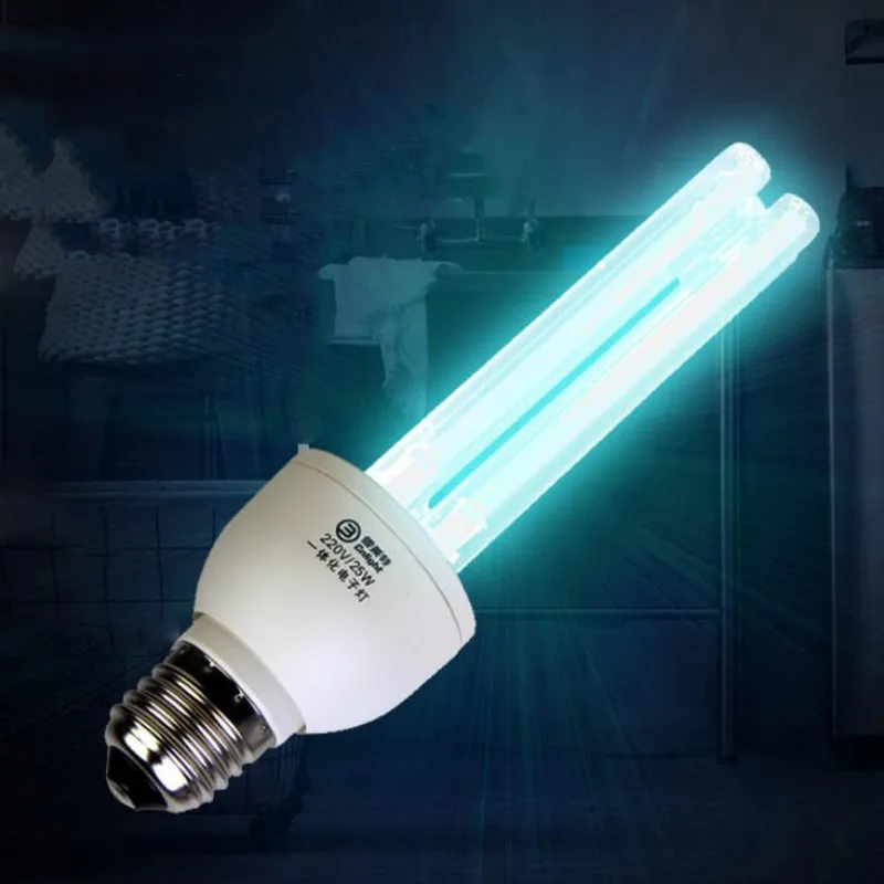 Coospider кварцевая лампа UV-C бактерицидная стерилизация Лампа 15 Вт 25 36 E26 E27 база
