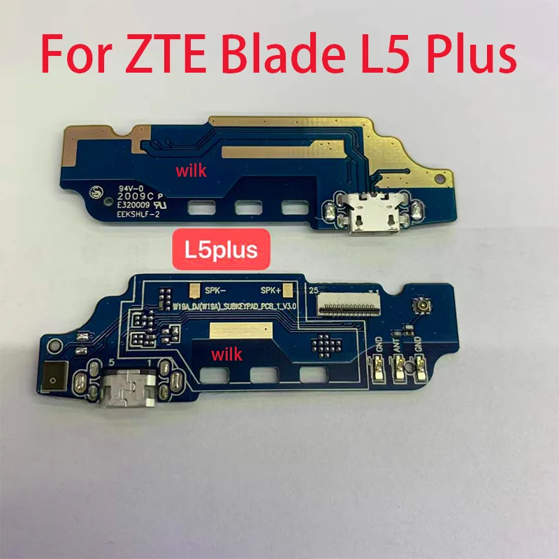 Для ZTE Blade L5 Plus USB зарядка док станция порт микрофон соединитель гибкий кабель
