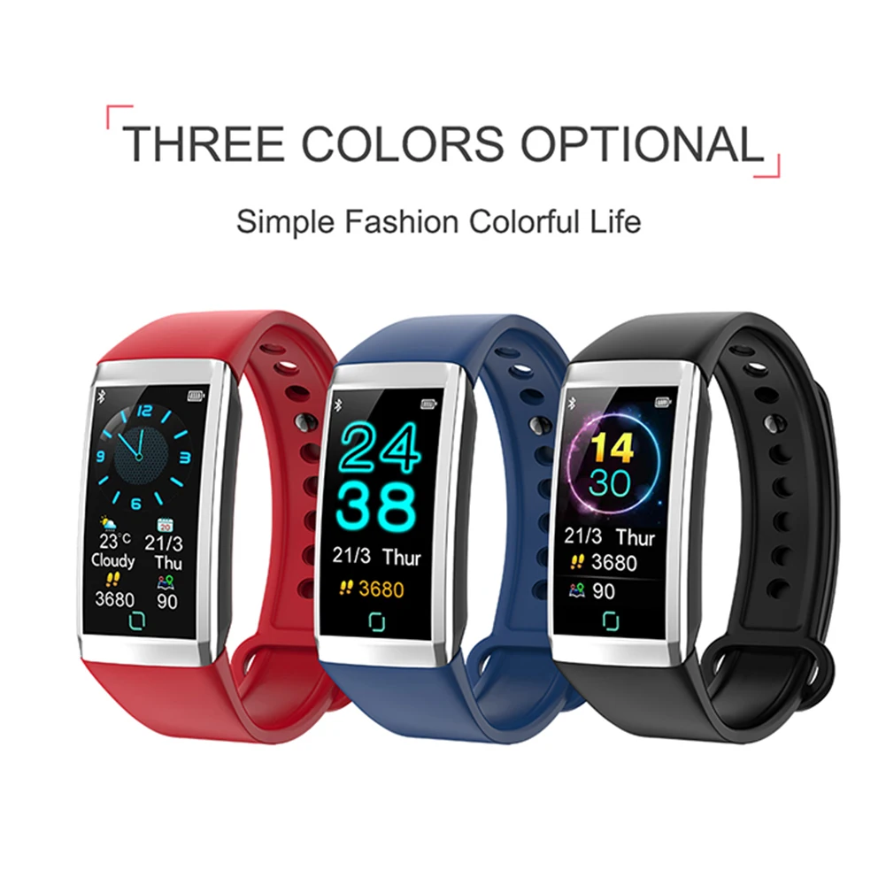 

Smart Band TD19 Heart Rate Monitor Sports Pedometer Weather Forecast Smart Bracelet Men And Smart Wristband Women