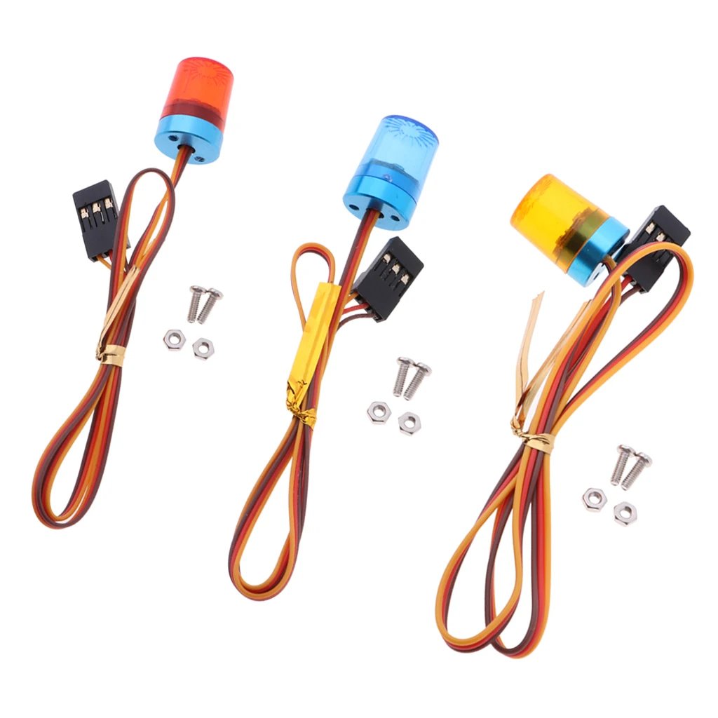 RC Warning Light for 1/10 Scale Remote Control Vehicle Models DIY Parts | Игрушки и хобби