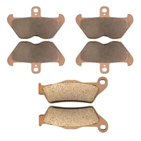 motorcycle front and rear brake pads copper based for bmw r850c abs r850r r850gs r1100gs r1100r r1100s fa407 fa18 motorbike