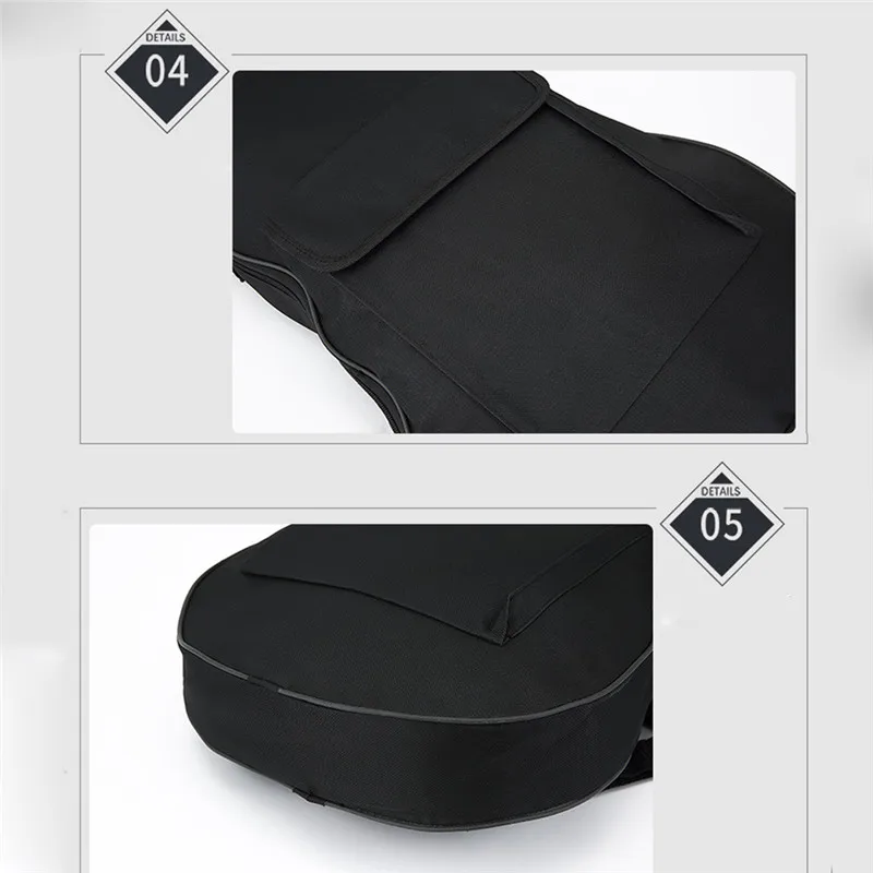 

600D Oxford Double Straps Padded Electric Bass Guitar Bag Soft Case Backpack Black Instrument Bag