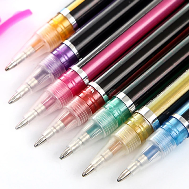 Флуоресцентные гелевые ручки 12-48 цветов |