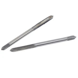 2 шт., ручной Метчик M3 х 0,5 мм с прямыми канавками и резьбой