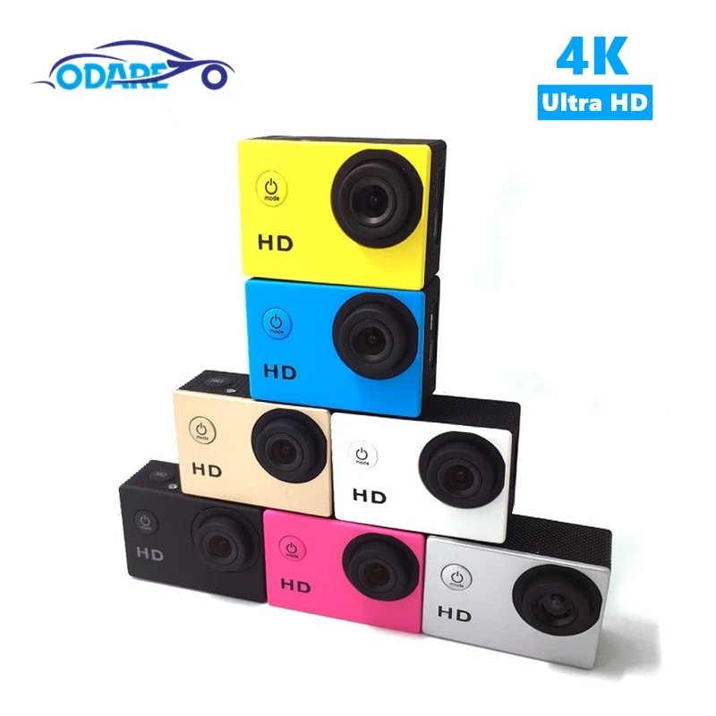 Спортивная Экшн камера ocare HD 1080p 4K 30fps карта памяти tf для улицы угол обзора 170