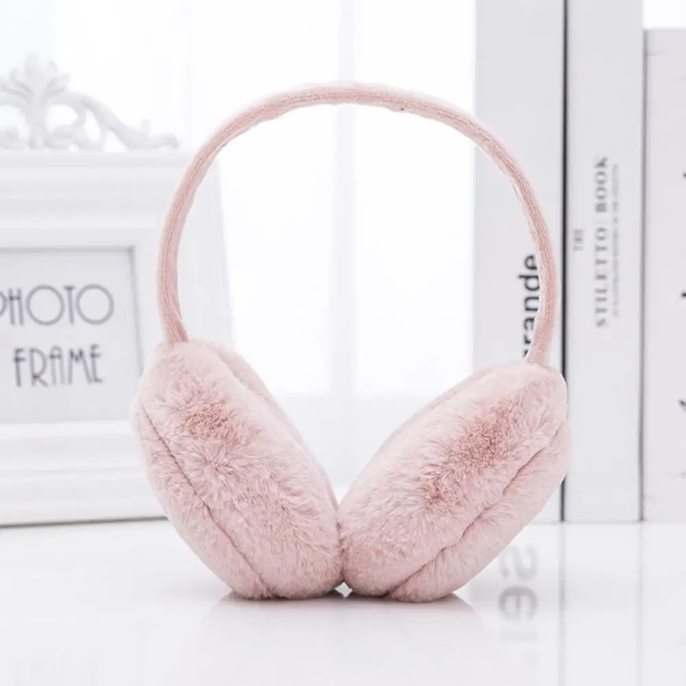 Women Solid Collapsible Winter Earmuffs Warm Ear Warmers Muffs Christmas Gift |