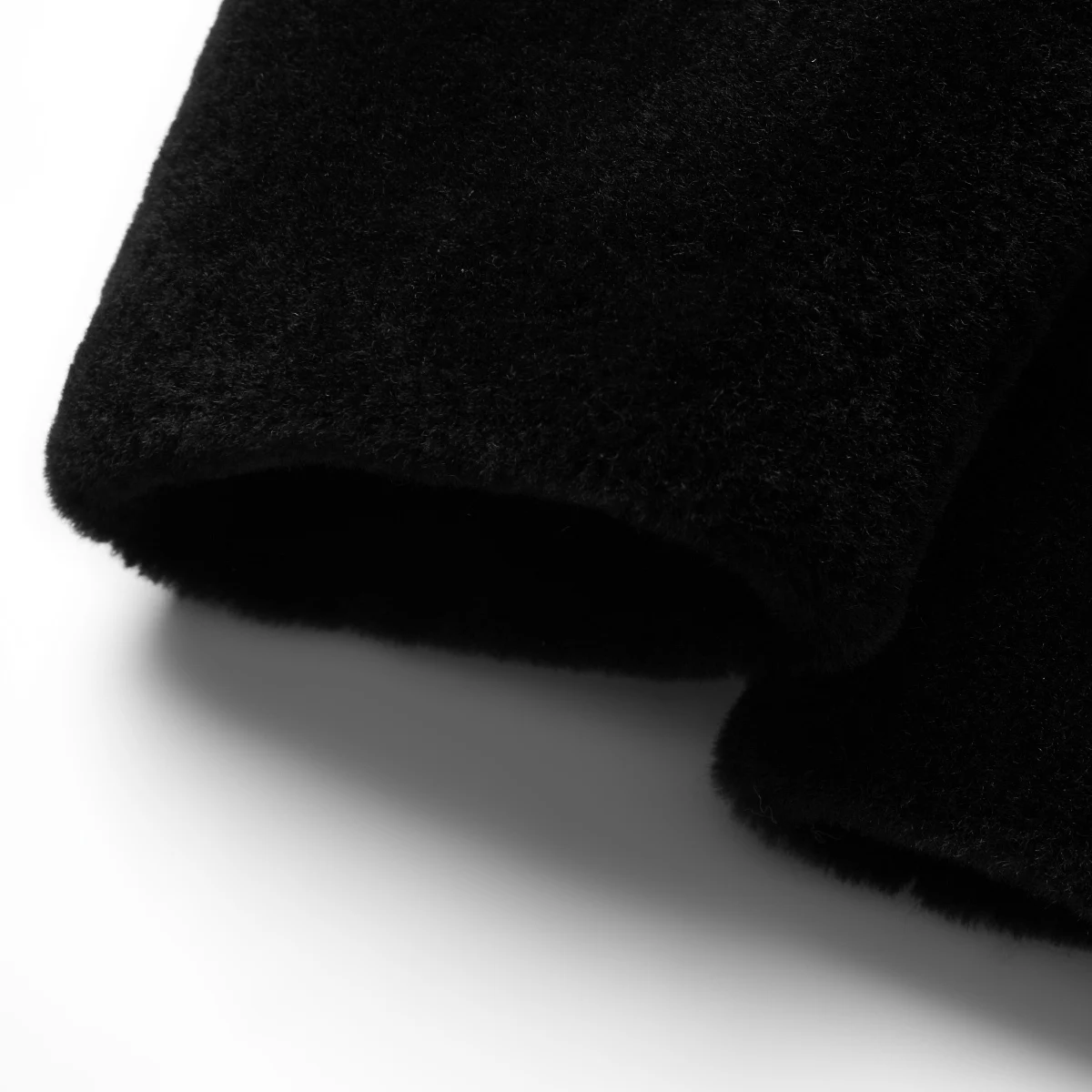 Натуральном овечьем меху на Зимняя куртка Для мужчин енота меховой воротник 100%