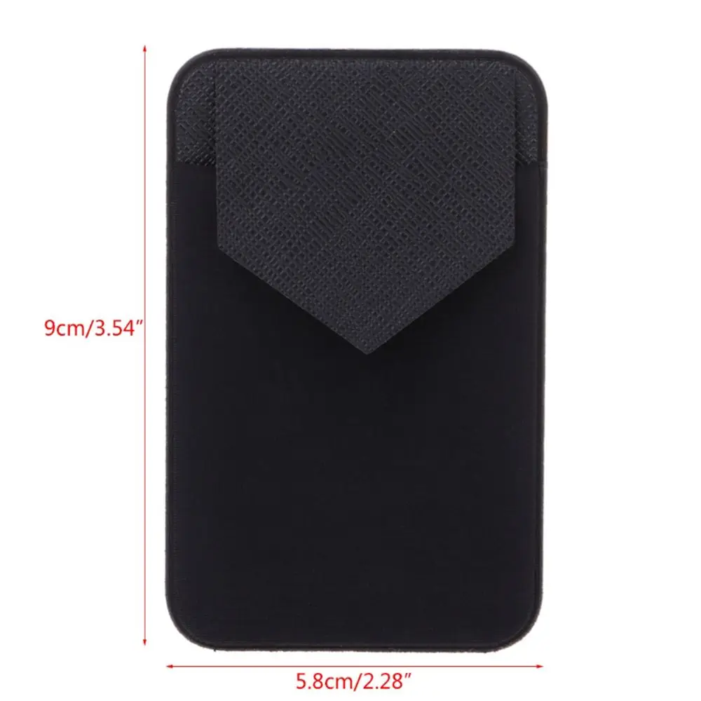 

Elastic Mobile Phone Wallet Credit ID Card Holder Adhesive Pocket Sticker Case