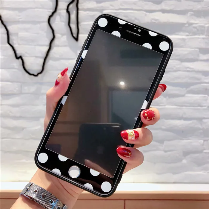 Пленка из закаленного стекла для iPhone 11 Pro MAX XR XS MAX X 6s 7 8 Plus, защита экрана, полное покрытие - Цвет: 3