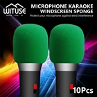 10 шт., портативная ветрозащитная решетка для караоке, несколько цветов