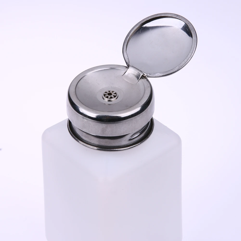 Пустой насос жидкого алкоголя Пресс жидкость для снятия лака Очиститель Бутылка