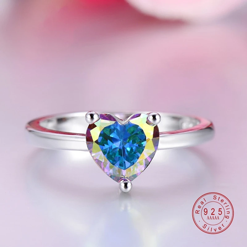 Европейские женские ювелирные изделия обручальные кольца с цирконом в форме