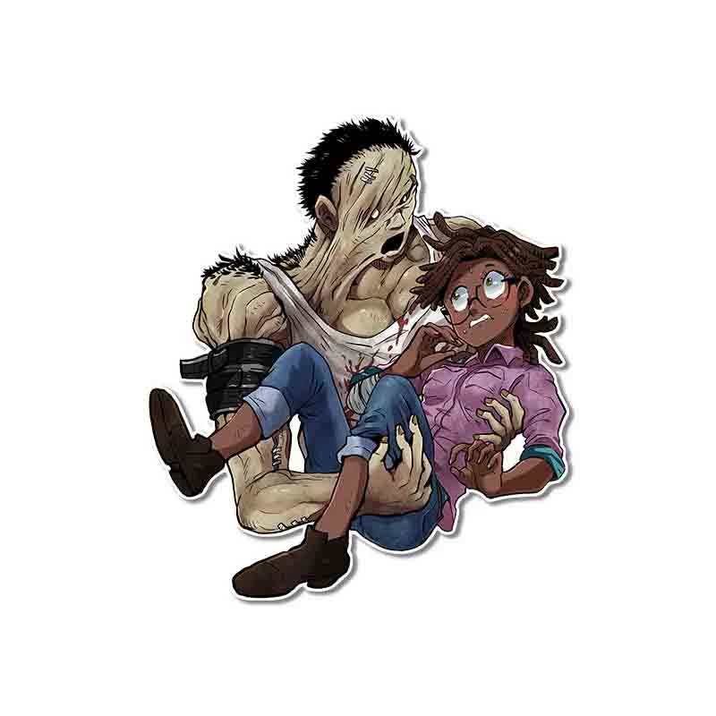 

For Dead By Daylight Waterproof DIY Motorcycle Stickers Suitable for RV Laptop Bumper Car Decals Car Anime Skateboard 12*11cm