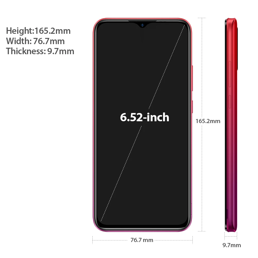 Ulefone Примечание 10 Android 11 2 ГБ + 32 Гб Смартфон 6 52 &quotЭкран Octa Core 4G мобильный телефон с