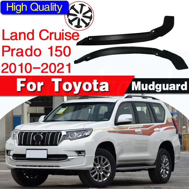 

For Toyota Land Cruise Prado 150 Rear Wheel Fender Lining Fender Door Gap Fender Modification Accessories 2010-2021 2015 2017