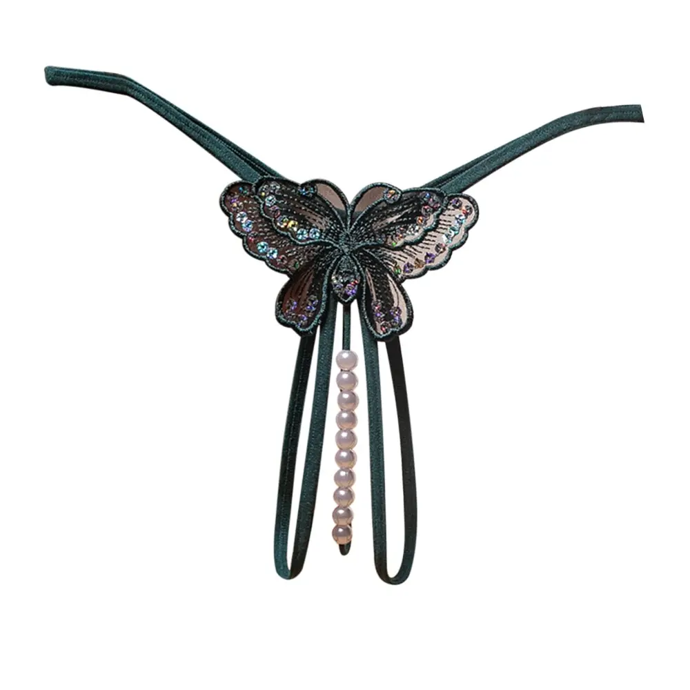 

Горячая Распродажа, сексуальное женское белье с блестками и вышивкой в виде бабочки, сексуальные стринги, женское эротическое нижнее белье ...