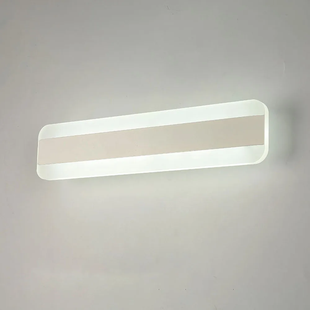 

LED Acrylic Wall Lamp 15W LED Mirror Front Modern Brief Bathroom Dresser Bedside Wall Decoration Wall Lights