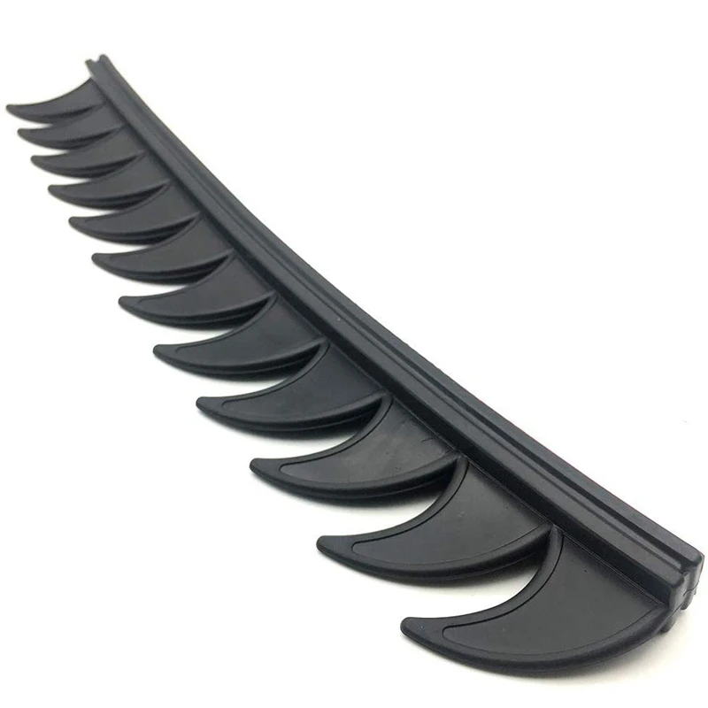 

Reflective Motorcycle Helmet Mohawk Spikes Rubber Camber Saw with Red Helmet Decals(Helmet Not Included)
