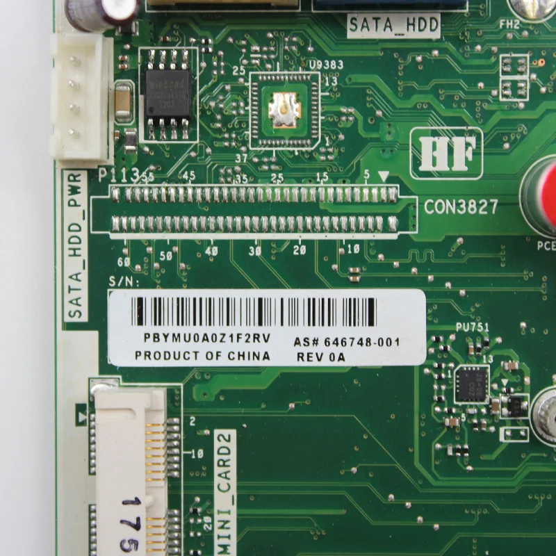 IPISB-NK рабочего Материнская плата для hp TouchSmart 520 220 материнская плата AIO LGA1155 DDR3 646748-001 696484-002 тест неповрежденным