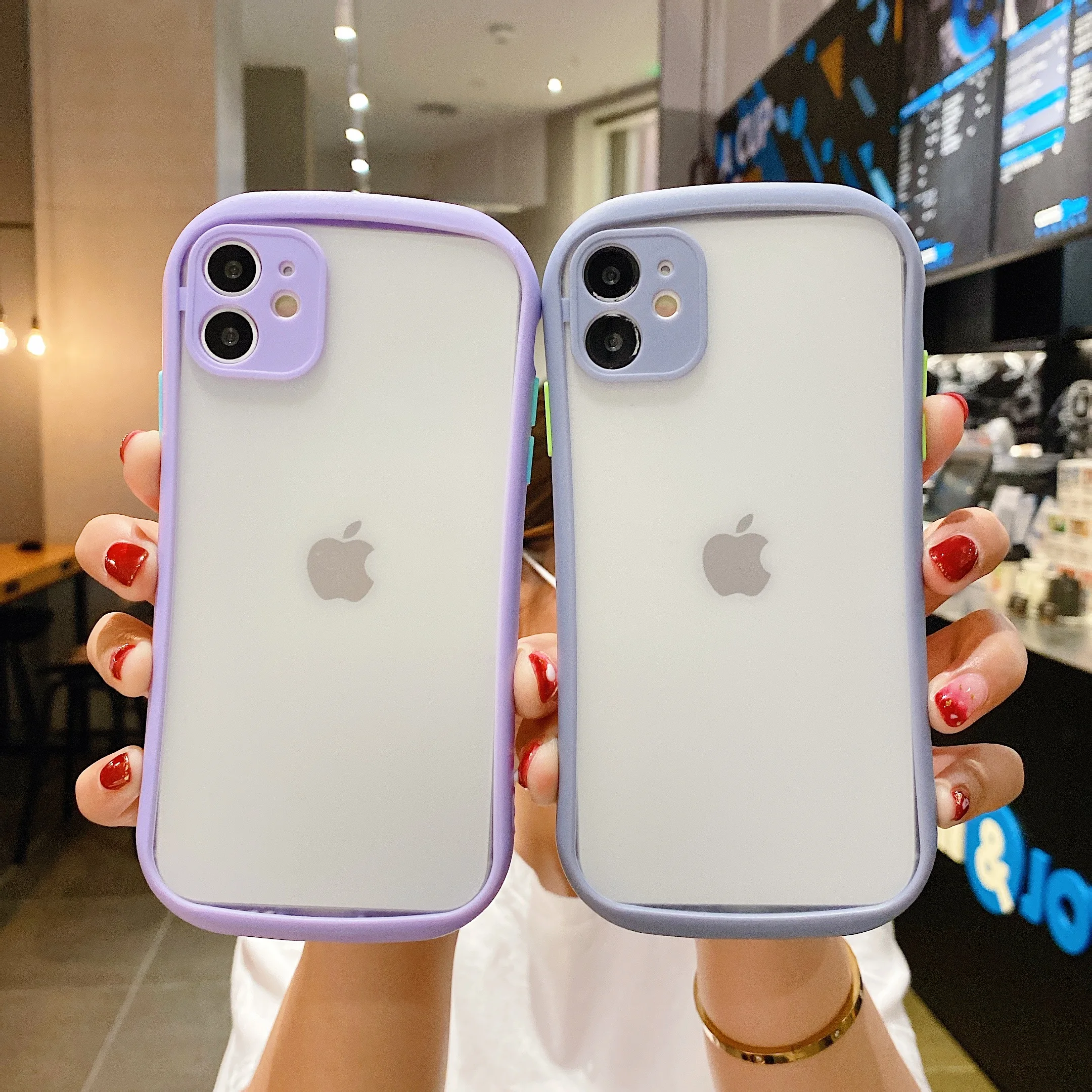Чехол для Apple iPhone 11 Pro Max чехол i 6 6S 7 8 Plus XR XS матовые Роскошные прозрачные чехлы