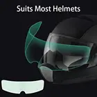 1 шт прозрачные непромокаемые и анти-туман пленка для мотоциклетного шлема Универсальный нашивка на шлем мотоциклетный шлем объектив туман устойчивы Плёнки