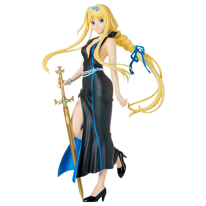 

22 см BANDAI SEGA Sword Art Online SAO alicesynthesisforty, игрушка для мальчика, Подвижная кукла из ПВХ, Коллекционная модель, игрушка
