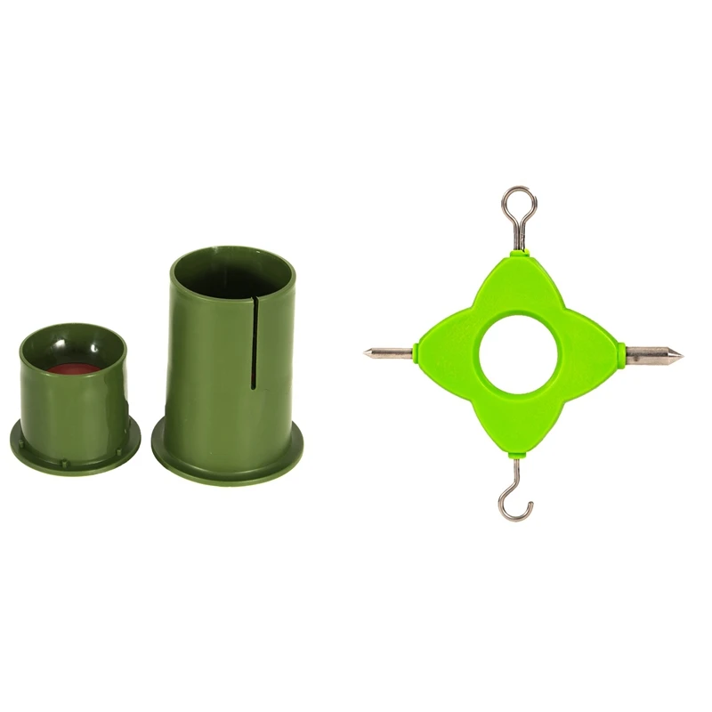 

1Pc Fishing Bait Ball Shaper Groundbait Ball Maker 40MM With Knot Puller Tool Fishing Carp Knot Multi Puller Tool