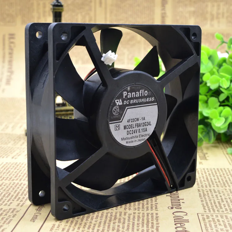 

panaflo Panasonic FBA12G24L 24V 0.15a 12038 Frequency Cooling Fan