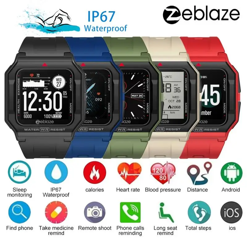 Смарт-часы Zeblaze Ares 1 3 дюйма АТМ Bluetooth | Электроника