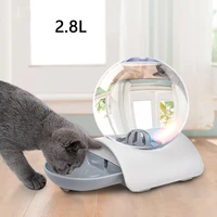 pet water dispenser cat drinking fountain automatic bubble feeder dog waterer cats large gravity bowls and drinkers 2 8l