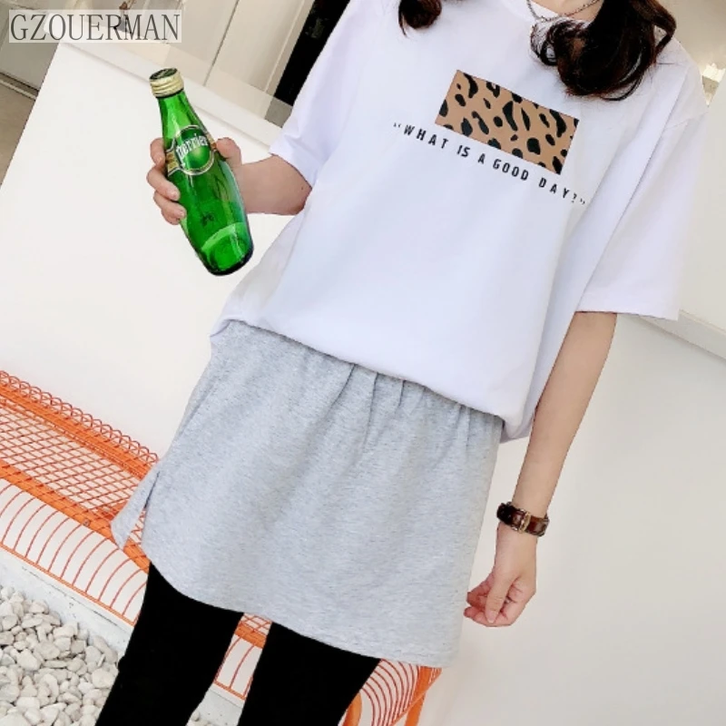 

New Fashion Women Girls All-match Base ACCESSORIES Solid Color Short Split Skirt Mini Dress