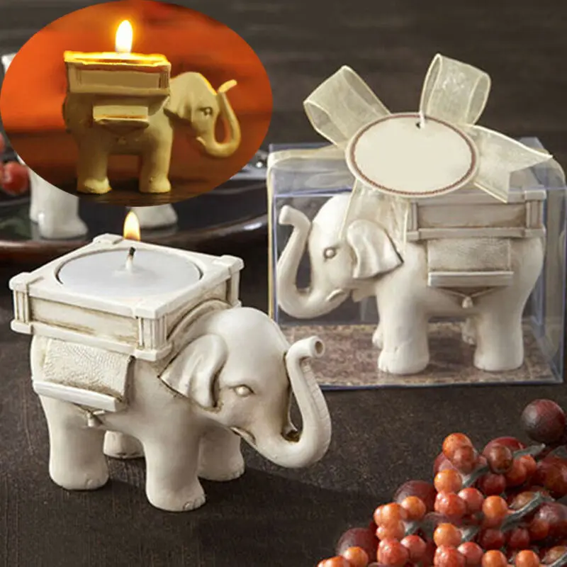 Новинка В стиле ретро слон Чай светильник подсвечник свадебный декор дома