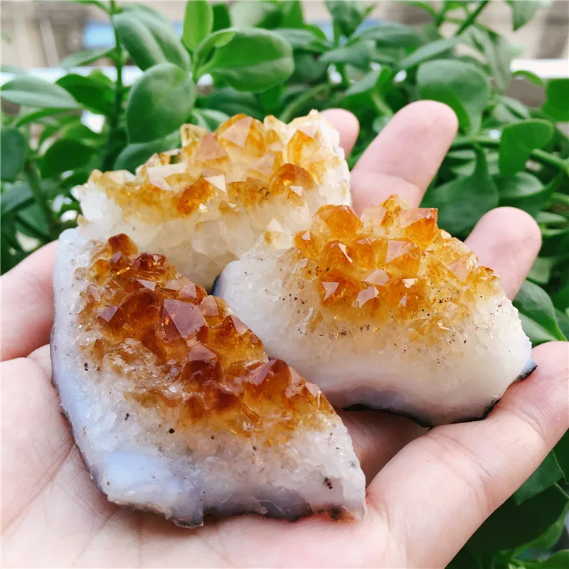 1 шт. натуральный цитрин кристалл искусственный камень минеральные камни|Камни| |