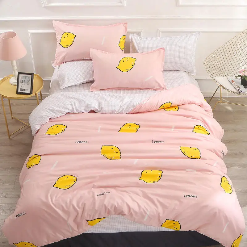 3pcs Dark Purple Background And Small Moon Spread Printed Bedding Set Single/Twin/Queen/King Size | Дом и сад
