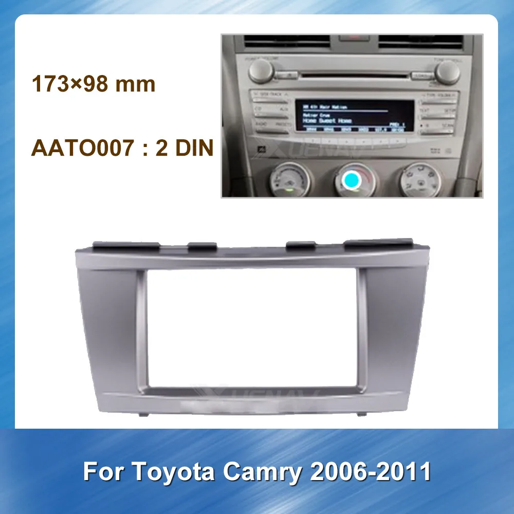 

2DIN Car Radio for TOYOTA Camry Aurion 2006-2011 DAIHATSU Altis 2006-2011 Auto CD DVD Trim Panel Plate Fascia Frame Mount Kit