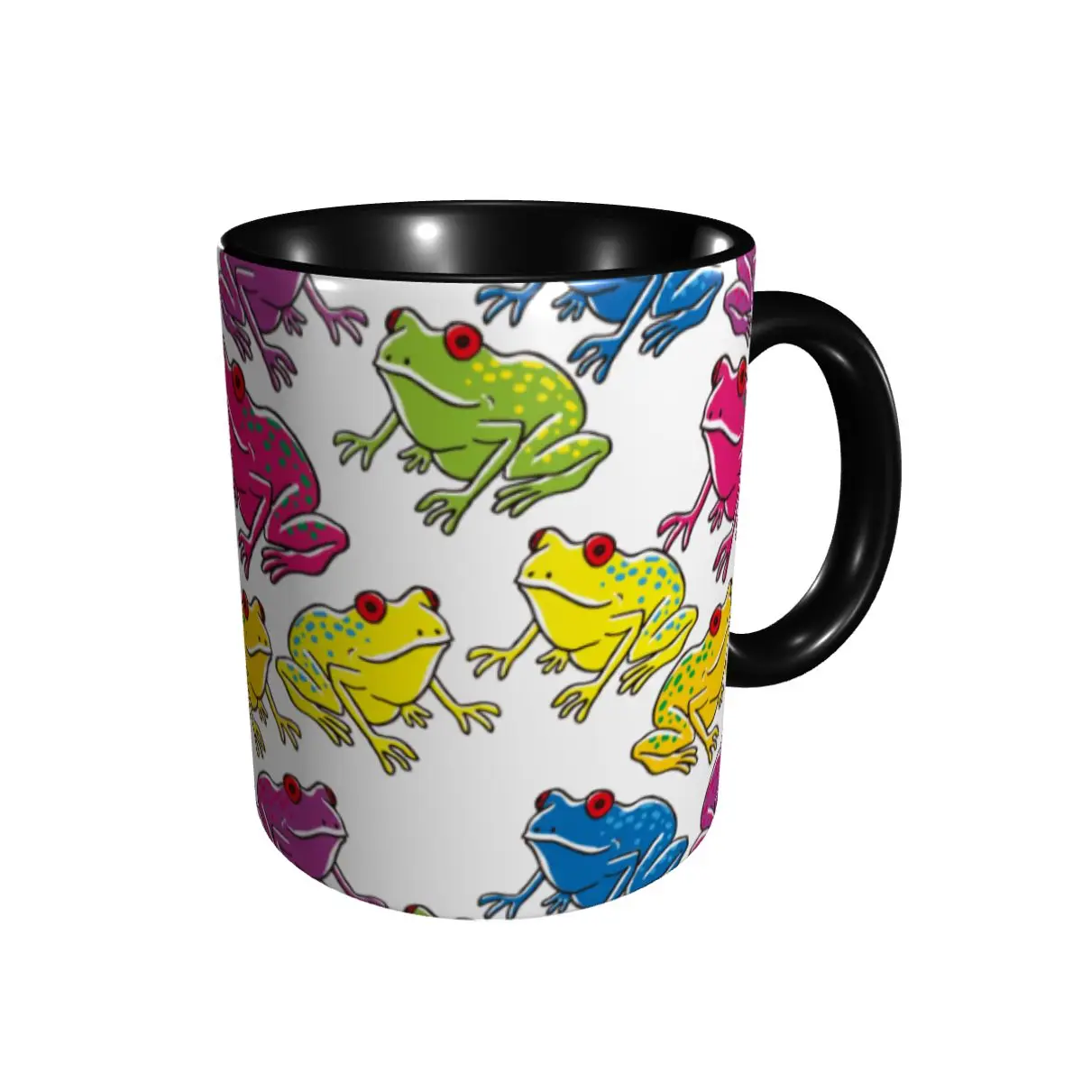 

Ceramic Cup Classic Curved Cup, with smooth curve and high temperature resistant frosted coffee cup gift cup 330ml.