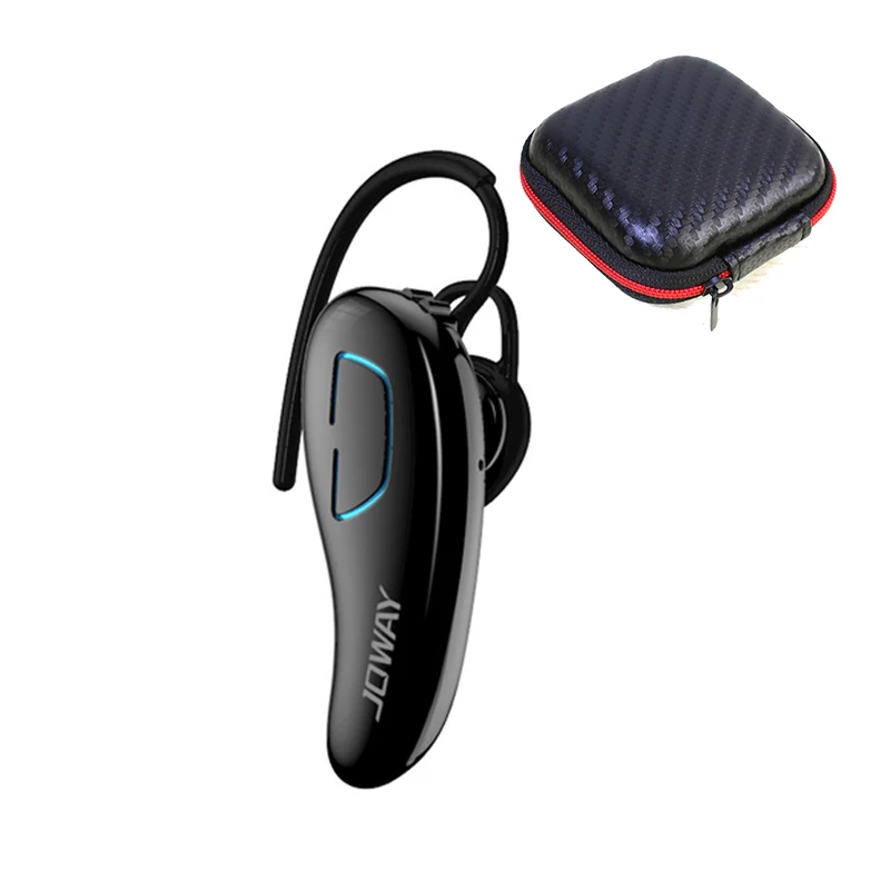 Black with box JOWAY H02 Беспроводная гарнитура Bluetooth с шумоподавлением, модные деловые bluetooth наушники, беспроводные для мобильного телефона - Цвет: Black with box