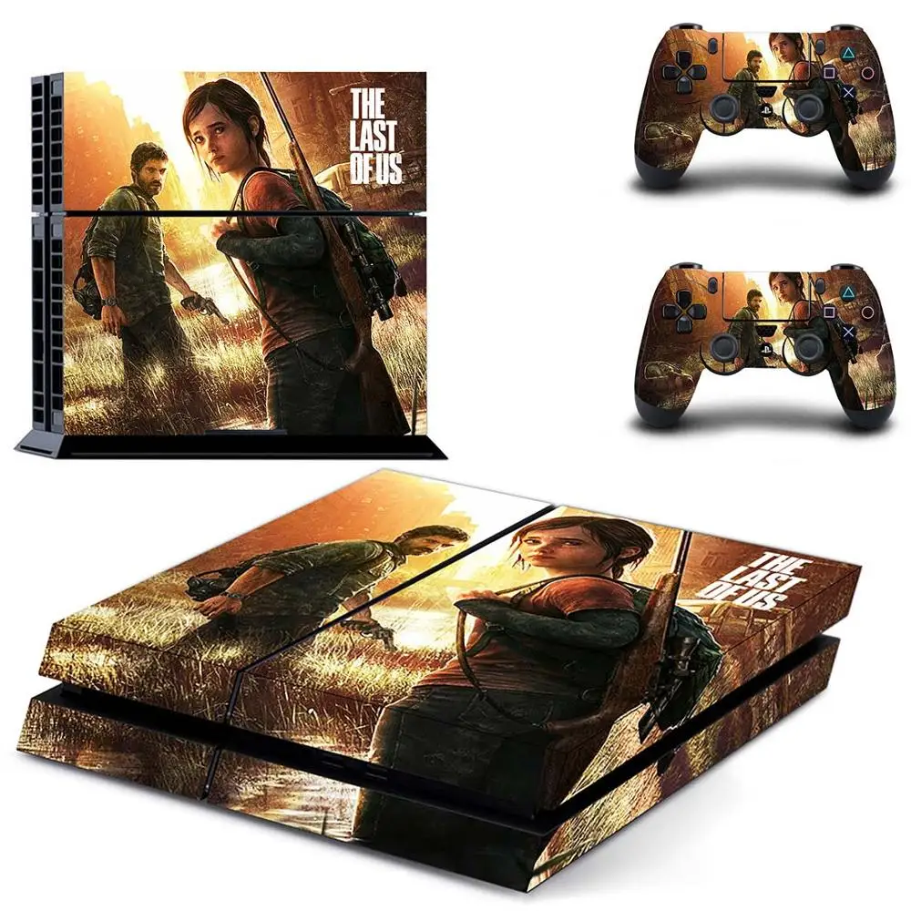 The Last of Us Full Cover Faceplates PS4 Skin Sticker Decal For PlayStation 4 Console &amp Controllers Vinyl | Электроника