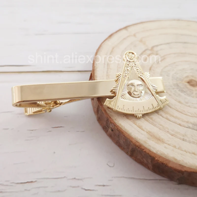 Зажим для галстука джентльмена с мастером мазвуковой Мейсоном - Цена: 170.9