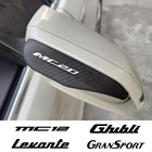 Автомобильные непромокаемые брови из углеродного волокна для Maserati ghicad GranSport Levante MC12, QUATTROPORTE, аксессуары для тюнинга, Декор
