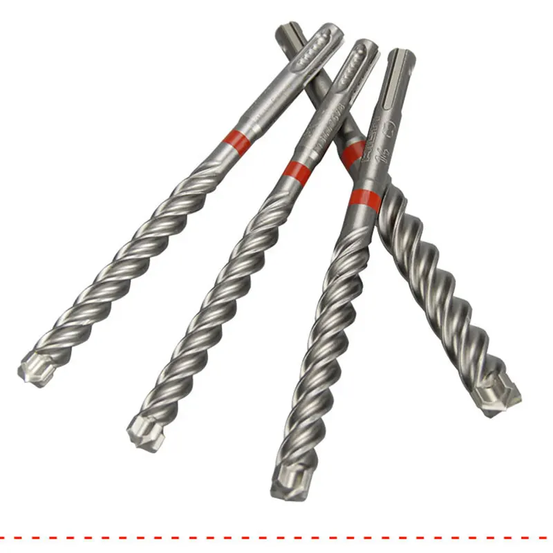 

Hilti four-pit two-edged impact drill bit concrete drill bit round shank electric hammer rotary bit impact drill bit