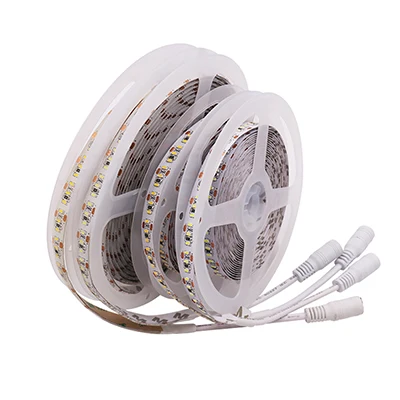 Strip Only 5 м DC12V SMD светодиодные полосы 3014 204 светодиодный s/M гибкая Водонепроницаемая светодиодная лента с разъемом постоянного тока EU/US/UK/AU разъем питания - Испускаемый цвет: Strip Only