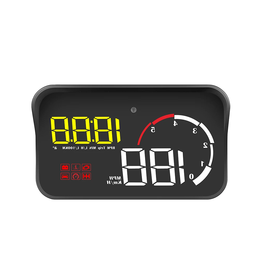 

GEYIREN 3.5'' OBDII Car HUD OBD2 Port Head Up Display M10 Speedometer windshield projector auto hud head-up display a100 hud