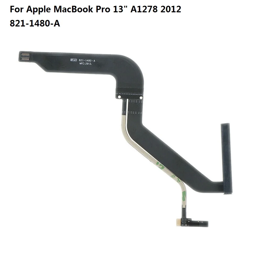 A1278 821-1480-A Для 10 шт./лот Apple MacBook Pro 13 ''A1278/15" A1286/1" A1297/Mac Mini A1347/Unibody 13" A1342 жесткий диск гибкий кабель HDD - Цвет: A1278 821-1480-A