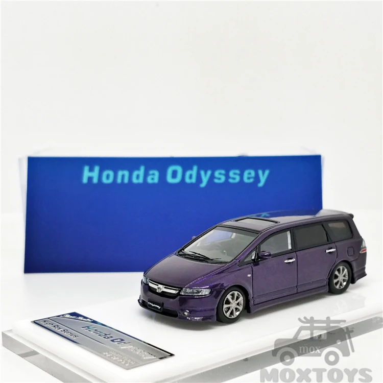 Автомобиль стойки охотников 1:64 Honda Odyssey MVP фиолетовый/Серебряный LHD модель